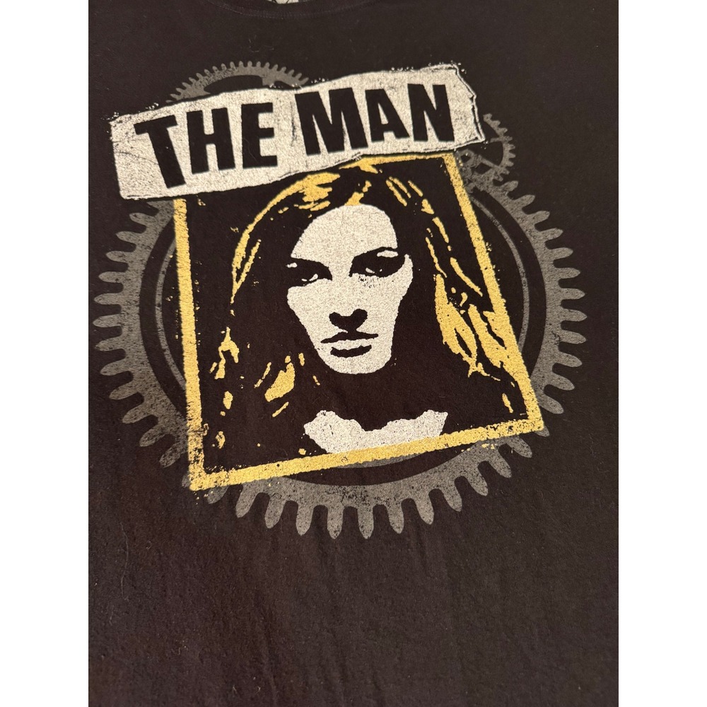 WWE The Man Becky Lynch XXL Graphic T-Shirt Authentic‎ Black
